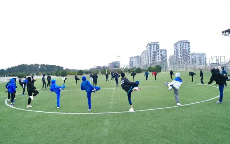Azerbaijani national youth taekwondo team starts training camp