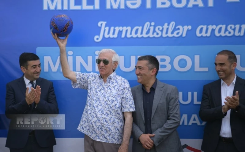 Şamaxıda Jurnalistlər arasında Minifutbol Turnirinə Start Verildi