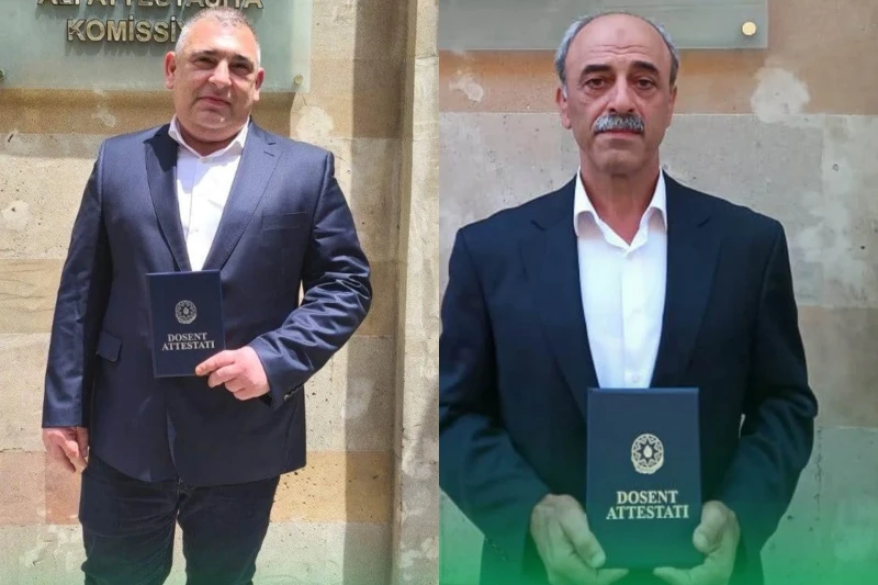 İdman Akademiyasının əməkdaşları dosent adı alıblar