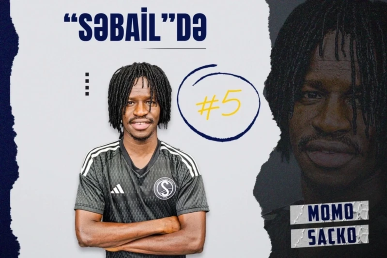 Səbail malili yarımmüdafiəçi Momo Sacko ilə müqavilə imzalayıb