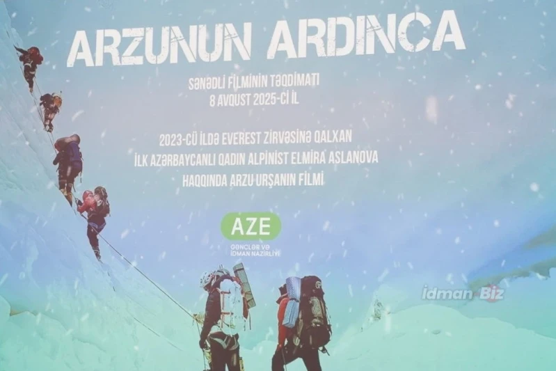 Arzunun ardınca: Elmira Aslanovaya həsr olunmuş filmin təqdimatı baş tutdu