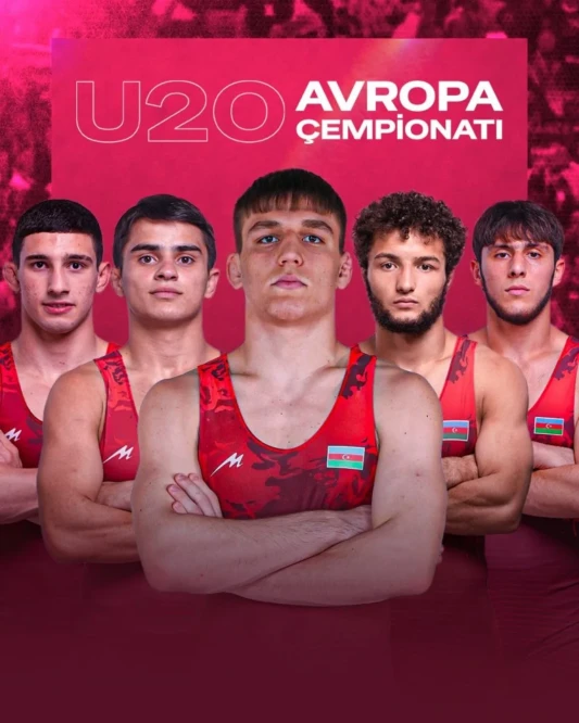 Azərbaycan güləşçiləri Avropa çempionatını 5 medalla başa vurub