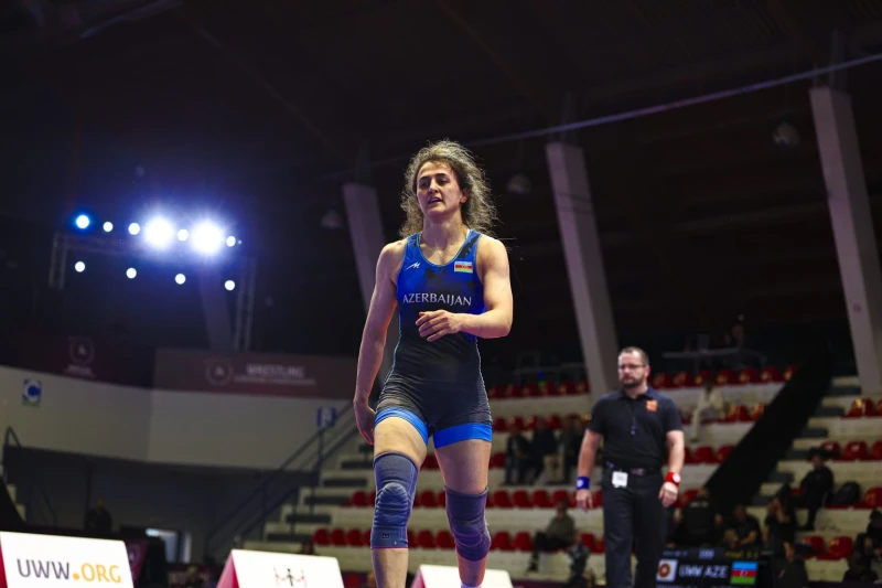 Azərbaycan qadın güləş millisi Avropa çempionatında iki bürünc medalla altıncı olub