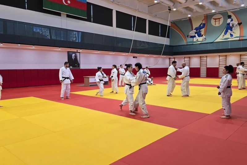 Training on judo techniques held for students of Azerbaijan Sports Academy