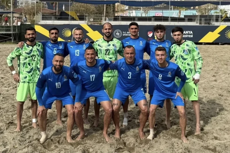 Azərbaycan çimərlik futbolçuları Moldovanı yenə məğlub edib