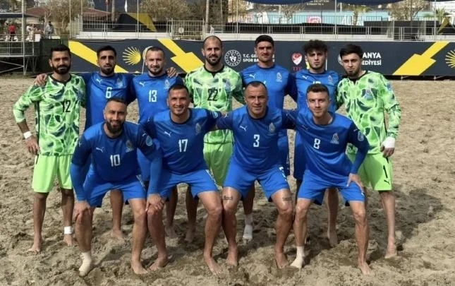 Azərbaycan çimərlik futbolu millisi Moldovanı yenə məğlub etdi