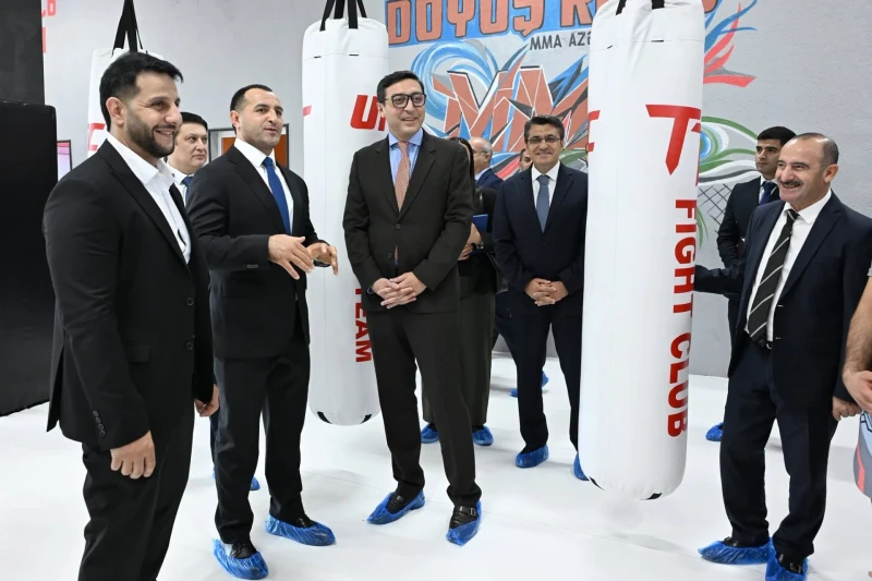 Lökbatanda TT FIGHT peşəkar döyüş klubunun yeni idman zalı açıldı
