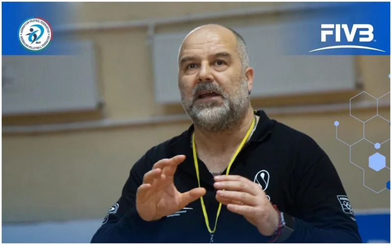 Подготовка к международному тренерскому семинару по волейболу, который пройдет в Баку