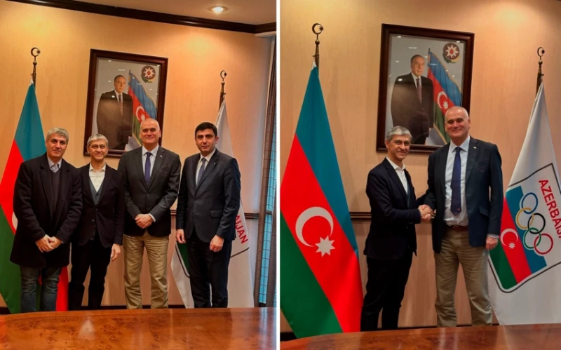 Dünya Badminton Federasiyasının İnkişaf direktoru Milli Olimpiya Komitəsində olub