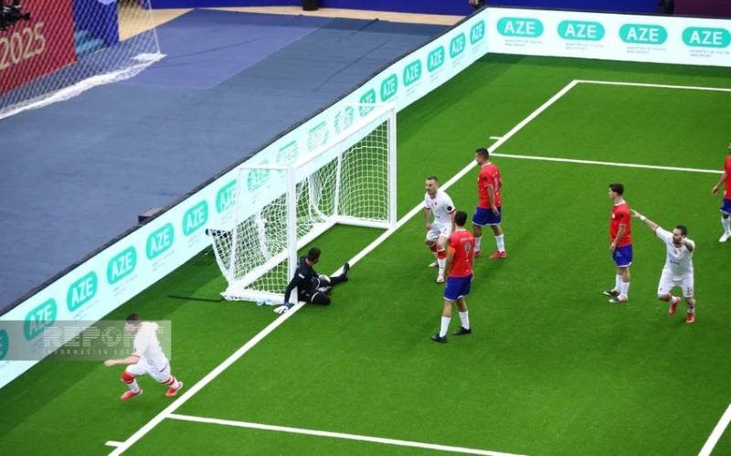 Monteneqro Bakıda keçirilən minifutbol üzrə dünya çempionatında Kosta Rikanı böyük hesabla məğlub edib