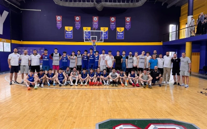 U-18 basketbol millimiz Tbilisi təlim-məşq toplanışını başa vurdu
