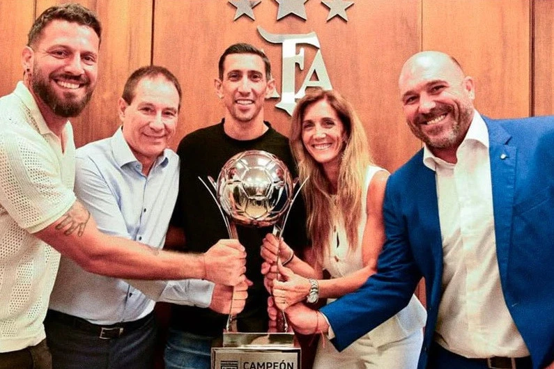 Anxel Di Mariya Rosario Sentral ilə Argentina çempionu oldu