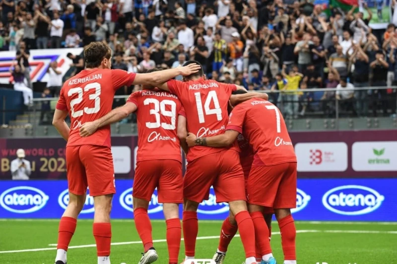 Azərbaycan milli komandası dünya çempionatında qələbə qazandı