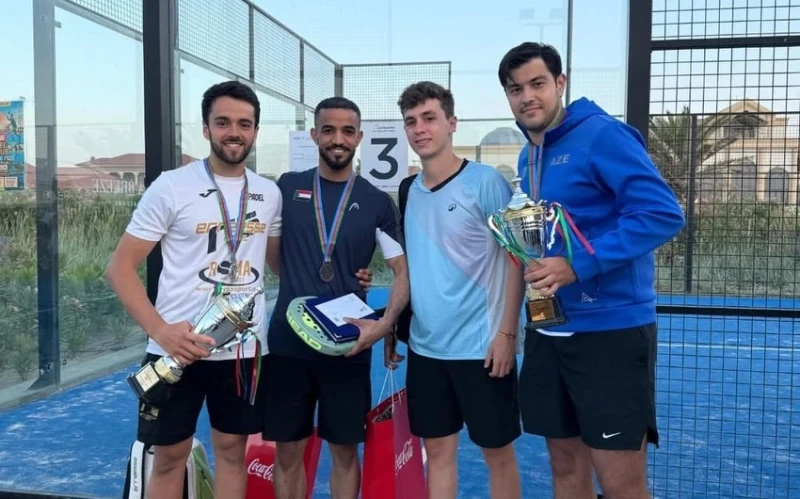 Rasul Gojayev Takes Third Place at Crocus Fitness Sea Breeze International Padel Cup