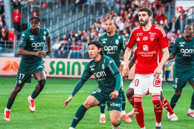 Brest Defeated Monaco with a Minimal Score