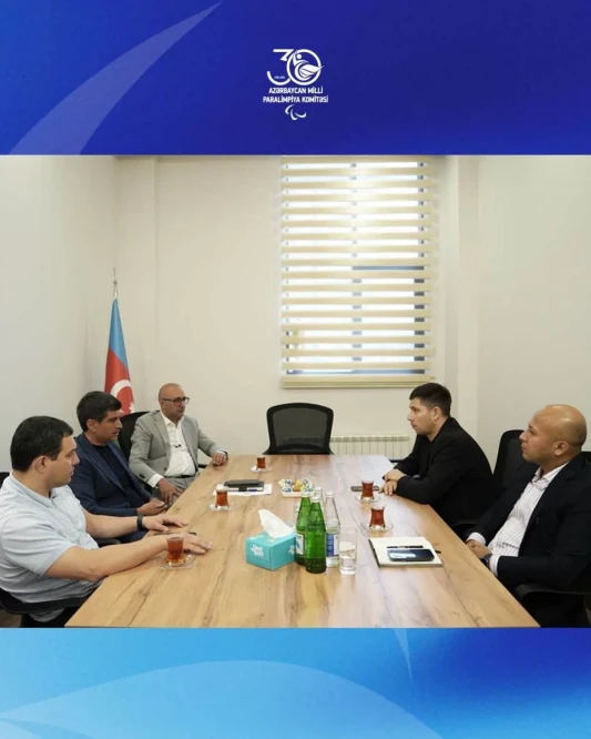 Milli Paralimpiya Komitəsi ilə Neftçi İdman Klubu arasında əməkdaşlıq müzakirələri
