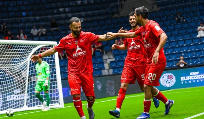Azerbaijan national minifootball team's opponent in European Championship is Kazakhstan