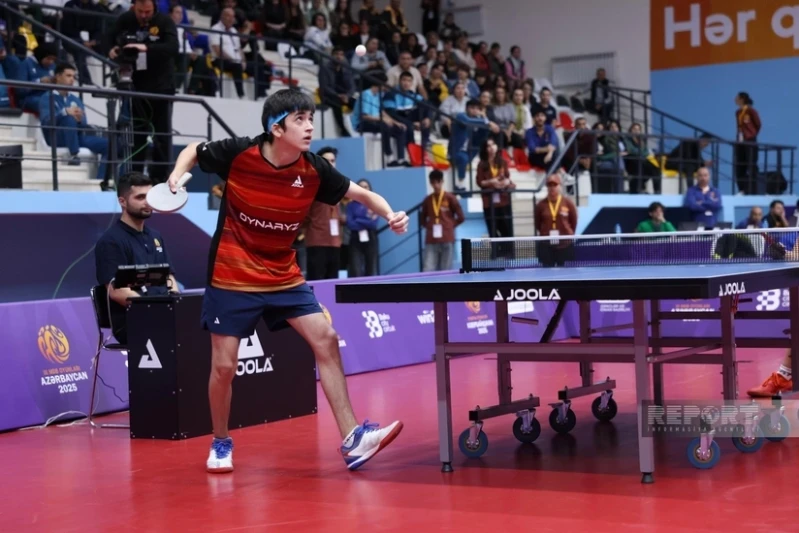 III MDB Oyunlarında stolüstü tennis yarışları: Rusiya birinci, Azərbaycan ikinci oldu