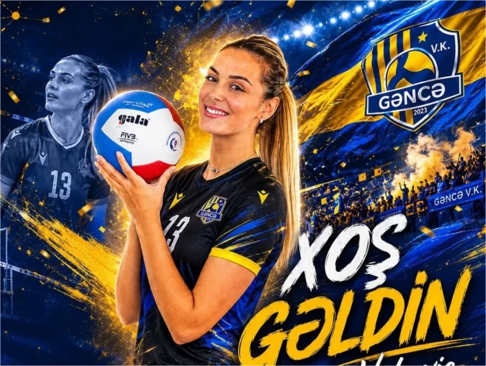 Gəncənin yeni voleybolçusu