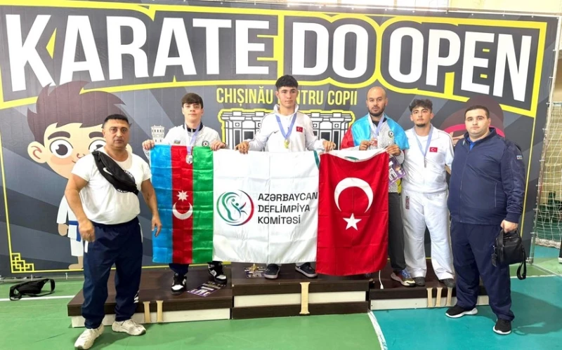 Azerbaijani karate fighters won medals at the Chisinau Karate Open Grand Prix