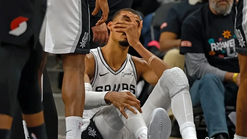 Viktor Venbanyamanın NBA Oyununda Zədələnməsi Nəticəsində Beyin Silkələnməsi Diaqnozu Qoyulub