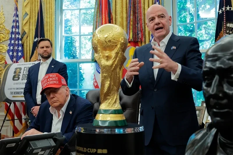 Infantino Presented Trump with the First Ticket to the 2026 World Cup Final