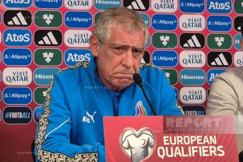 Fernando Santos: Azerbaycan milli takımı İzlanda maçına hazır ve kazanmak istiyor