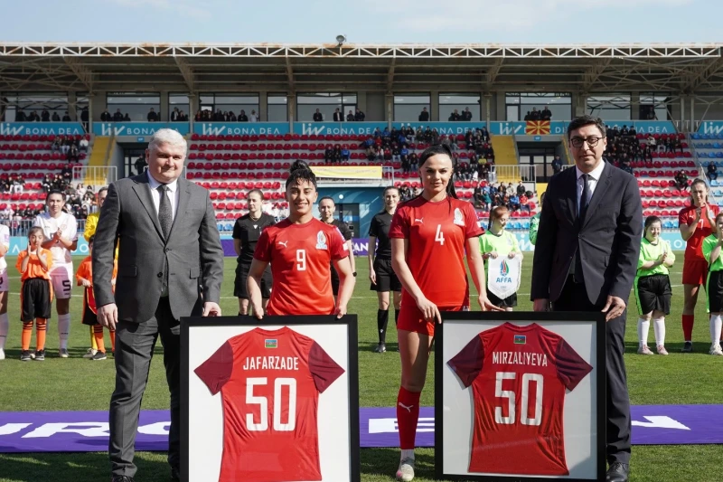 Отметили 50-летний юбилей матчей Севиндж Джафарзаде и Нигяр Мирзалиевой