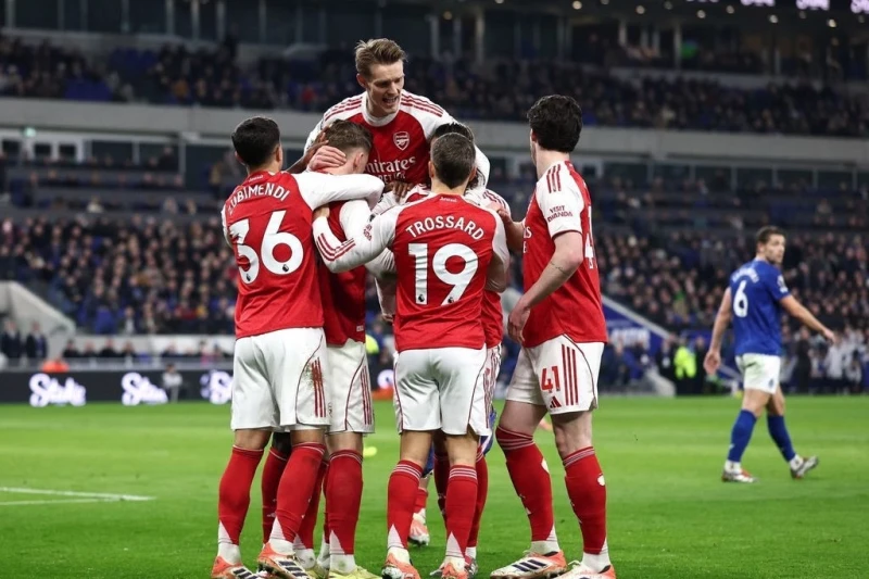 Английская премьер-лига: «Арсенал» минимально обыграл «Эвертон», результаты других матчей