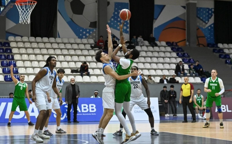 Basketbol üzrə Azərbaycan Kubokunun 1/8 finalının daha bir oyunu keçirilib