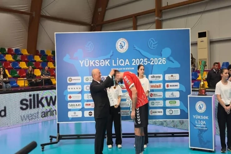 Xilasedici voleybol komandası Azərbaycan Yüksək Liqasının çempionu oldu