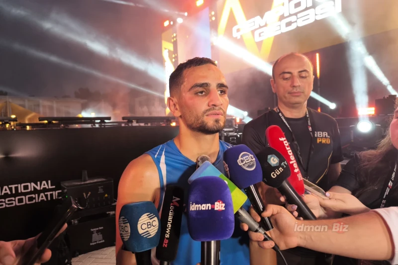 Sərxan Əliyev: “Rəqibim çox yüksək səviyyəli döyüşçü idi”