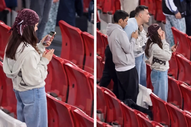 Arda Güler ve sevgilisi Duru Nayman'ın maç öncesi romantik anları dikkat çekti - VİDEO