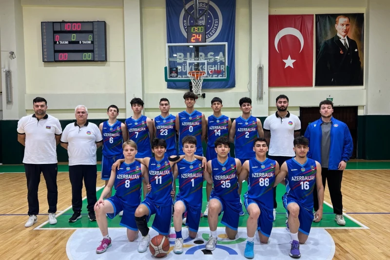 Basketbolçularımızın Türkiyə təlim-məşq toplanışı sona çatıb