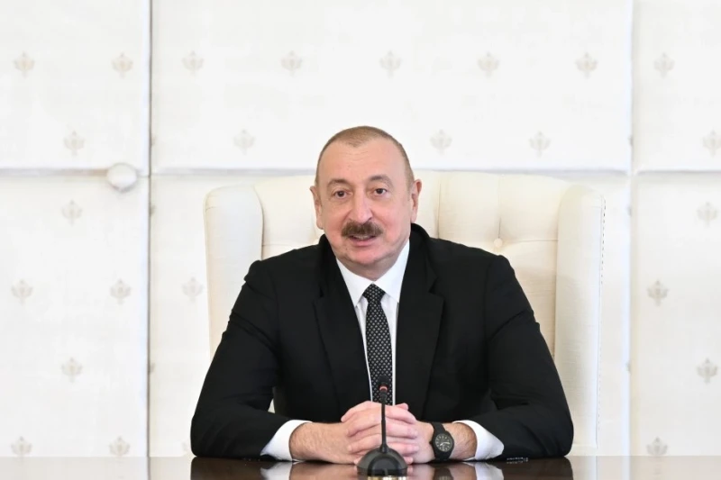 İlham Aliyev: Azerbaycan hem savaşta, hem siyasette, hem de sporda galip bir ülkedir