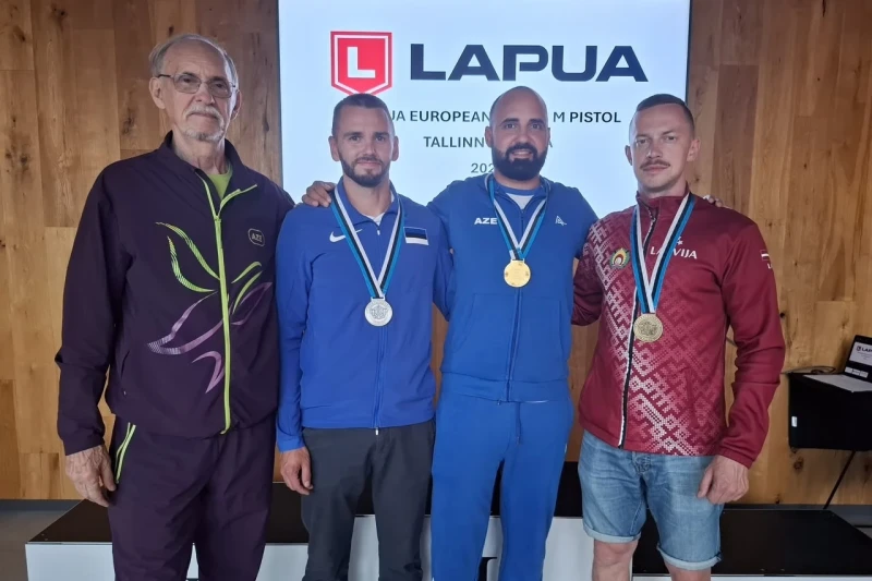 Azerbaijani shooter Ruslan Lunev wins gold medal at European Cup