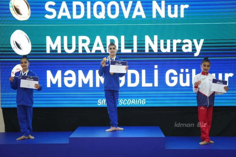 31-ci Azərbaycan bədii gimnastika çempionatının qalibləri müəyyənləşib