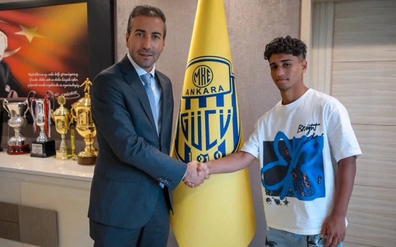 Ankaragücü signs professional contract with Azerbaijani Hasan Nazarov