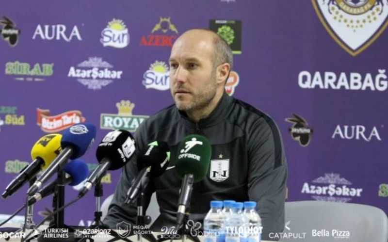 “Neftçi”nin baş məşqçisi: “Qarabağ”la oyuna yaxşı başlamışdıq