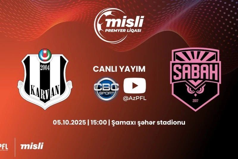 Karvan-Yevlax - Sabah: VII tur qarşılaşması Şamaxıda baş tutacaq
