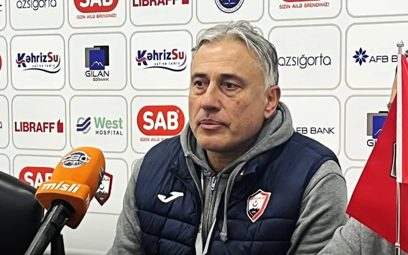 Gabala coach Georgi Chikhladze shared his thoughts after the game with Neftchi