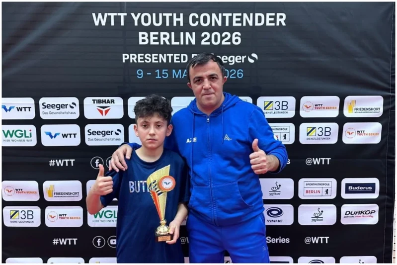 Azerbaijani Table Tennis Players Win Awards at Berlin Tournament