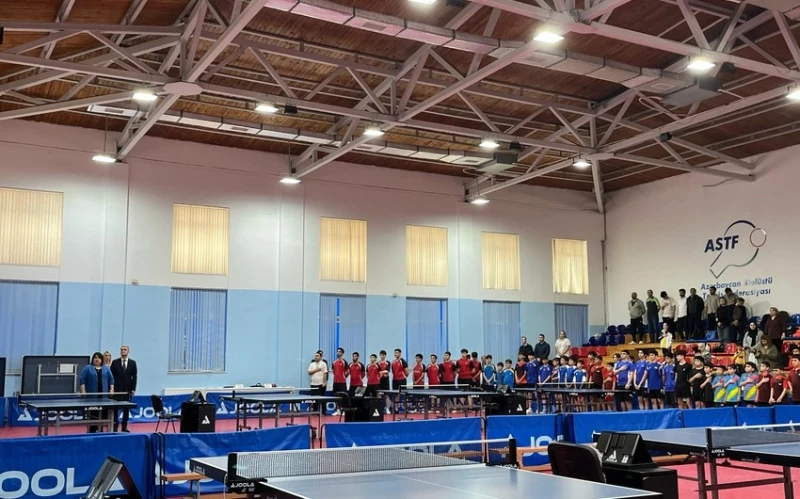 Team table tennis competitions completed in Azerbaijan