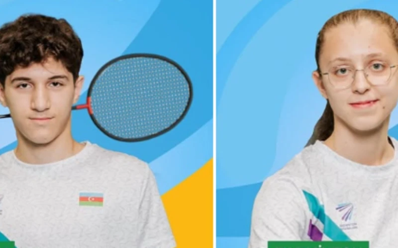 XVIII Avropa Gənclər Yay Olimpiya Festivalında Azərbaycan Badmintonçuları: Gözəlov və Kumanyayeva Mübarizə Aparacaq