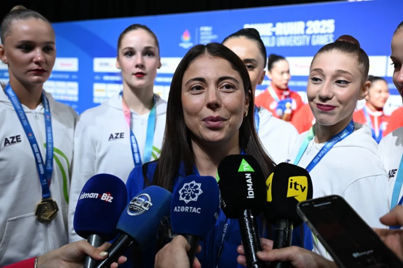 Elnara Huseynova: We won a gold medal in our first Universiade appearance