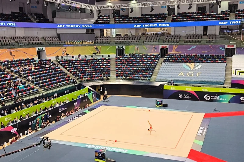 Bakıda Bədii Gimnastika üzrə Dünya Kuboku Yarışları Başladı