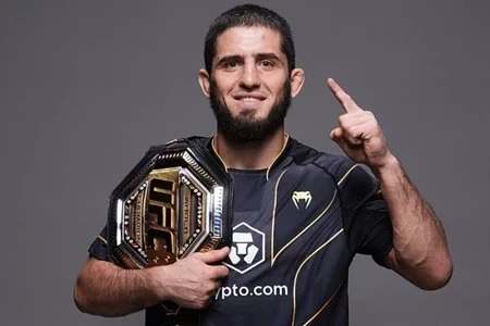 İslam Makhachev efsanevi MMA dövüşçüsü Don Frye ile görüştü