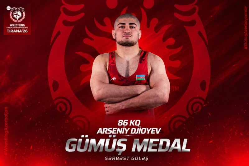 Azerbaycanlı güreşçiler Avrupa Şampiyonası'nda madalya kazandı