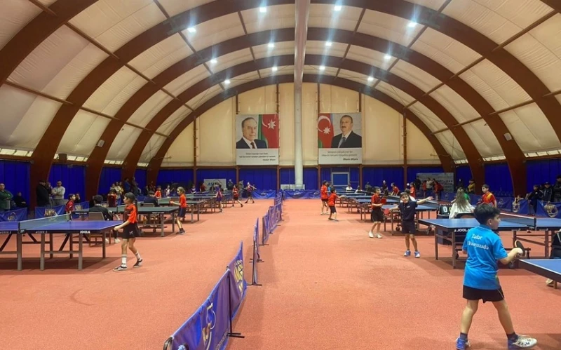 Sumqayıtda keçirilən stolüstü tennis üzrə ölkə çempionatının qalibləri müəyyənləşib