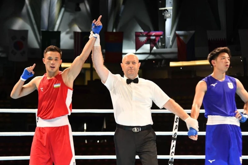 Anar Babanli Named Best Referee at Asian Boxing Championship